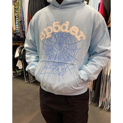SP5DER WEB HOODIE SKY BLUE Status Shipping