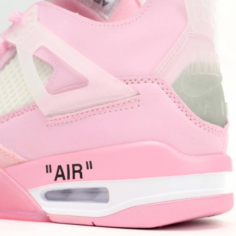 JORDAN 4 x OFF-WHITE ROSE PEACH Versili