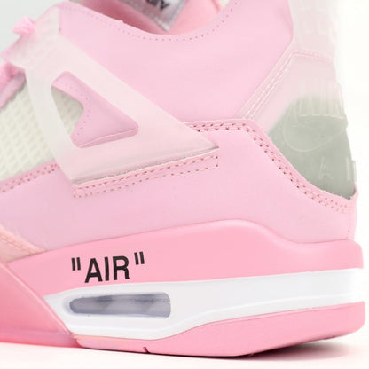 JORDAN 4 x OFF-WHITE ROSE PEACH Versili