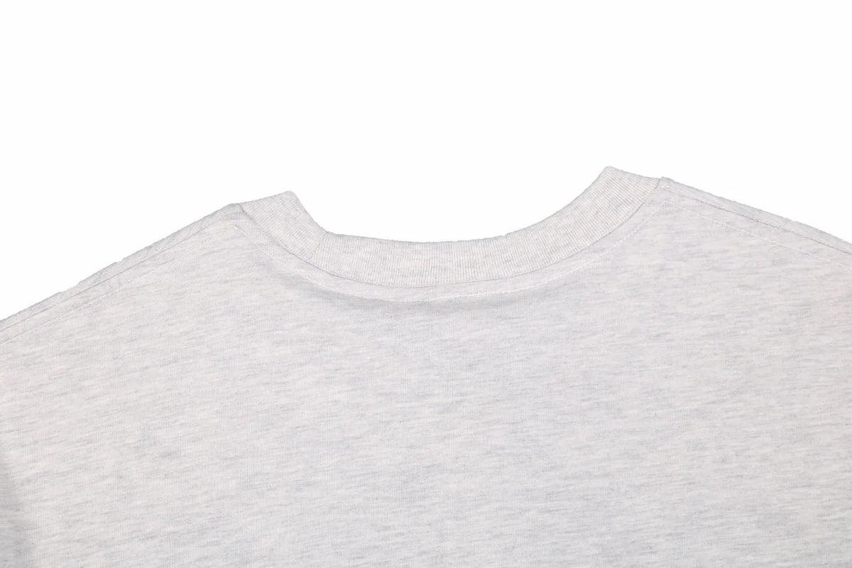 Fear of God Essentials Logo T-Shirt - Heather Grey Status Shipping