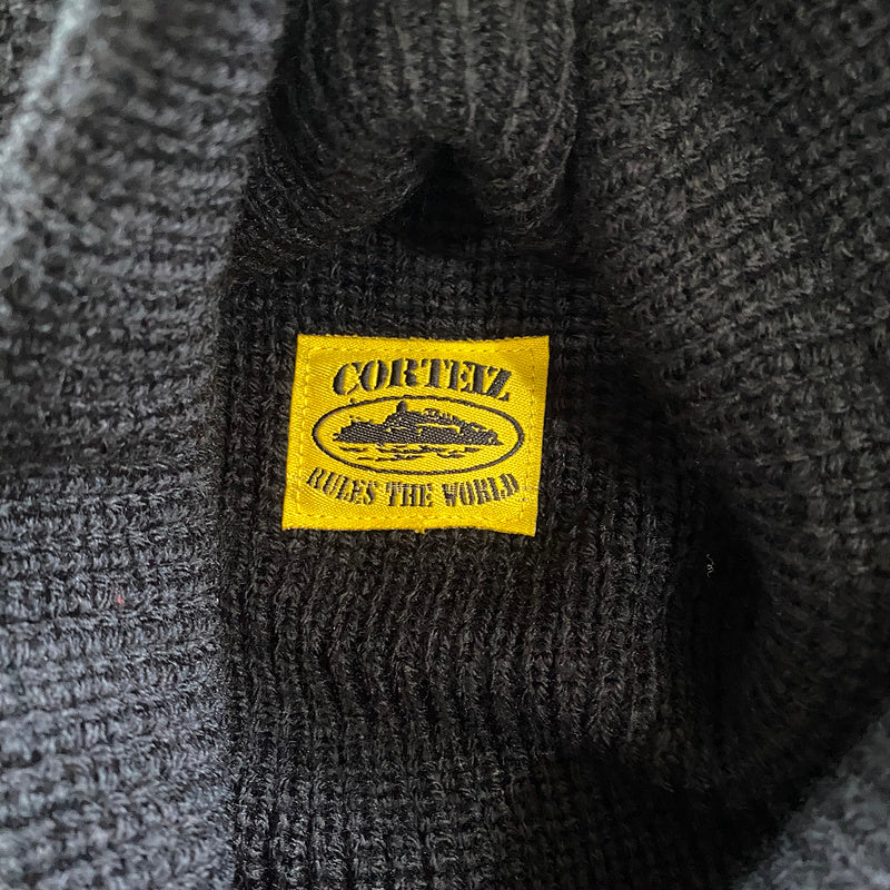CORTEIZ KNIT BALACLAVA BLACK YELLOW Status Shipping