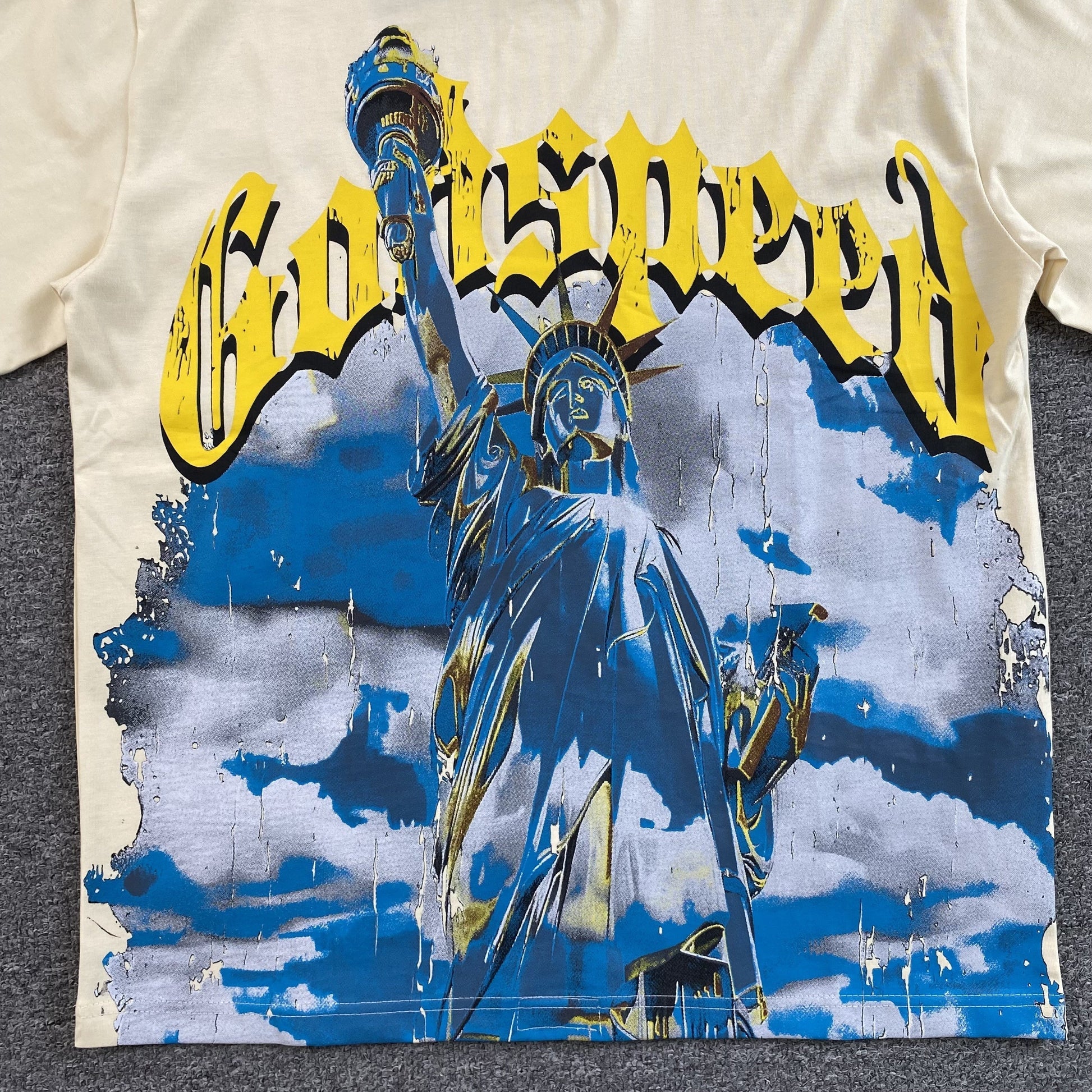 GODSPEED CHROME LIBERTY T-SHIRT BONE Versili