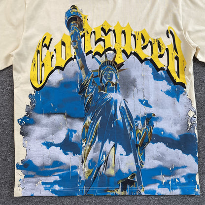 GODSPEED CHROME LIBERTY T-SHIRT BONE Versili