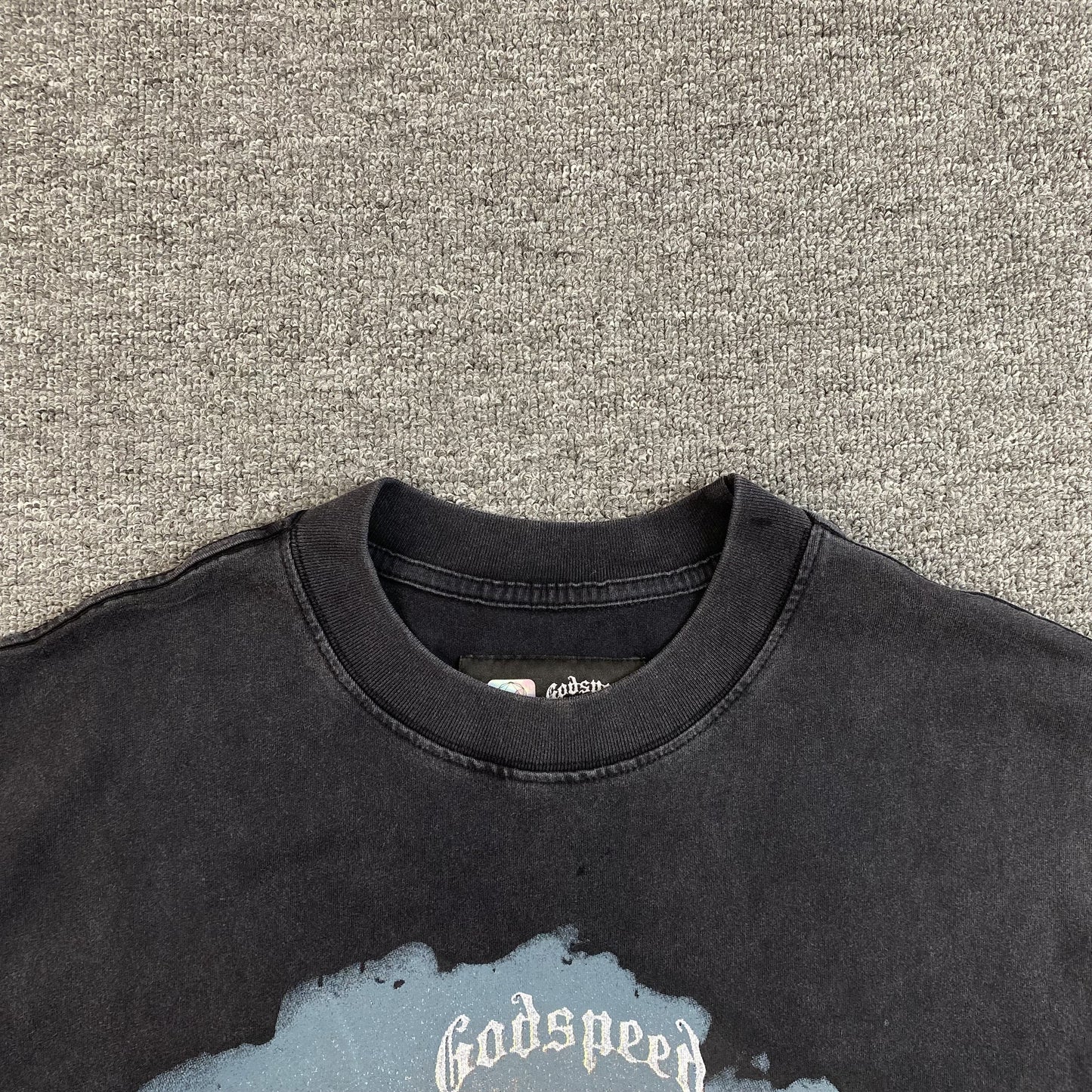 GODSPEED HOLLYWEIRD T-SHIRT WASHED BLACK Versili