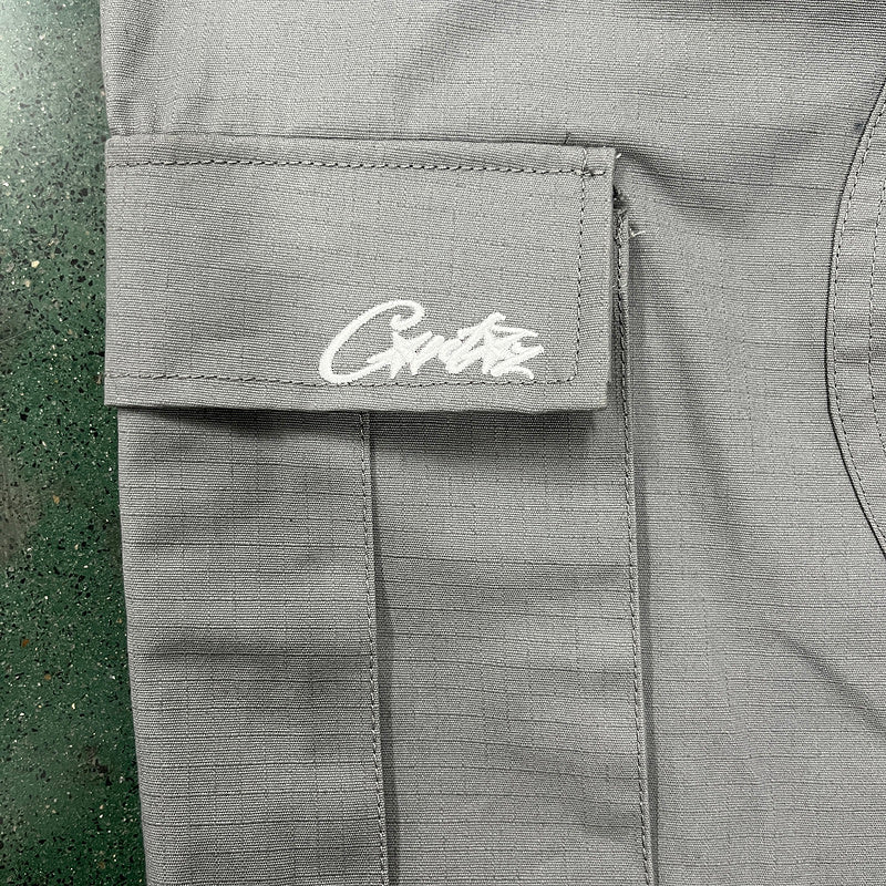 CORTEIZ CARGO PANTS STONE GREY Status Shipping