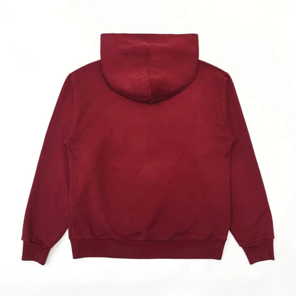 SP5DER LOGO HOODIE MAROON Status Shipping