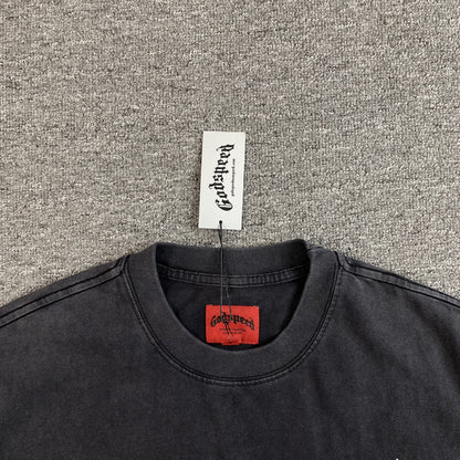 GODSPEED BUTTERFLY EFFECT T-SHIRT WASHED BLACK Versili