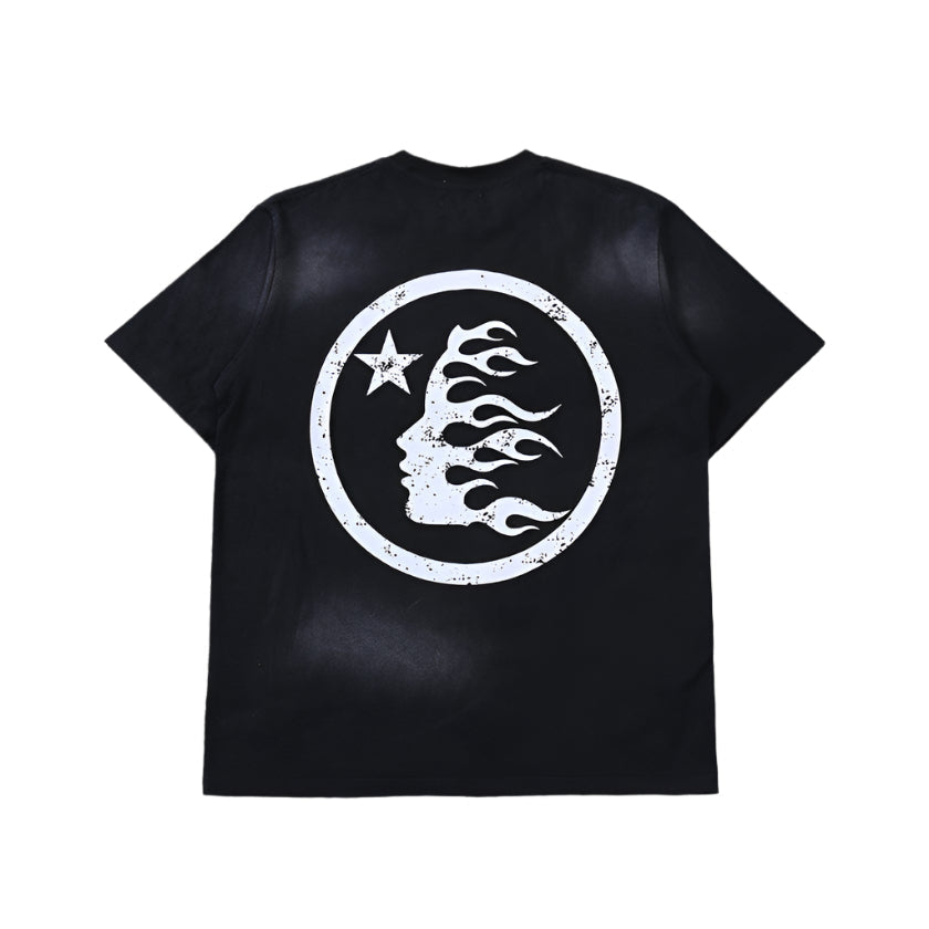 Hellstar "Records" Black T-Shirts Versili