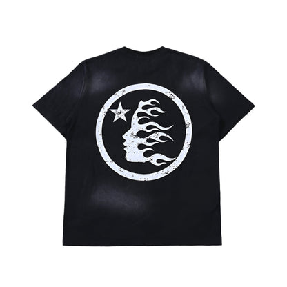 Hellstar "Records" Black T-Shirts Versili