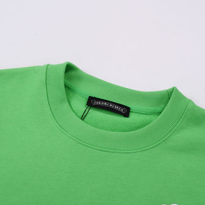 CHROME HEARTS WHITE CROSS PATCH SWEATSHIRT GREEN Status Shipping