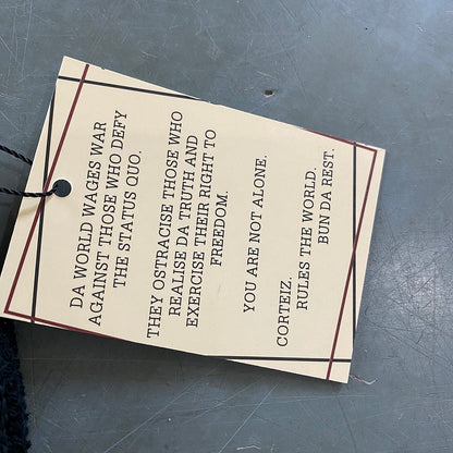 CORTEIZ KNIT BALACLAVA BLACK YELLOW Status Shipping