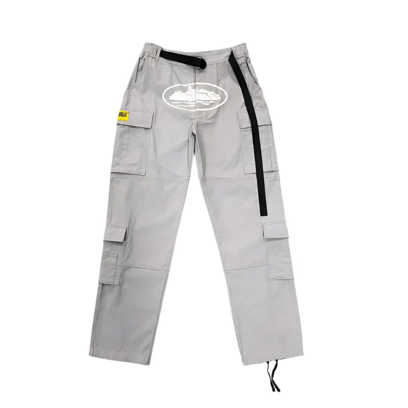 CORTEIZ CARGO PANTS STONE GREY Status Shipping