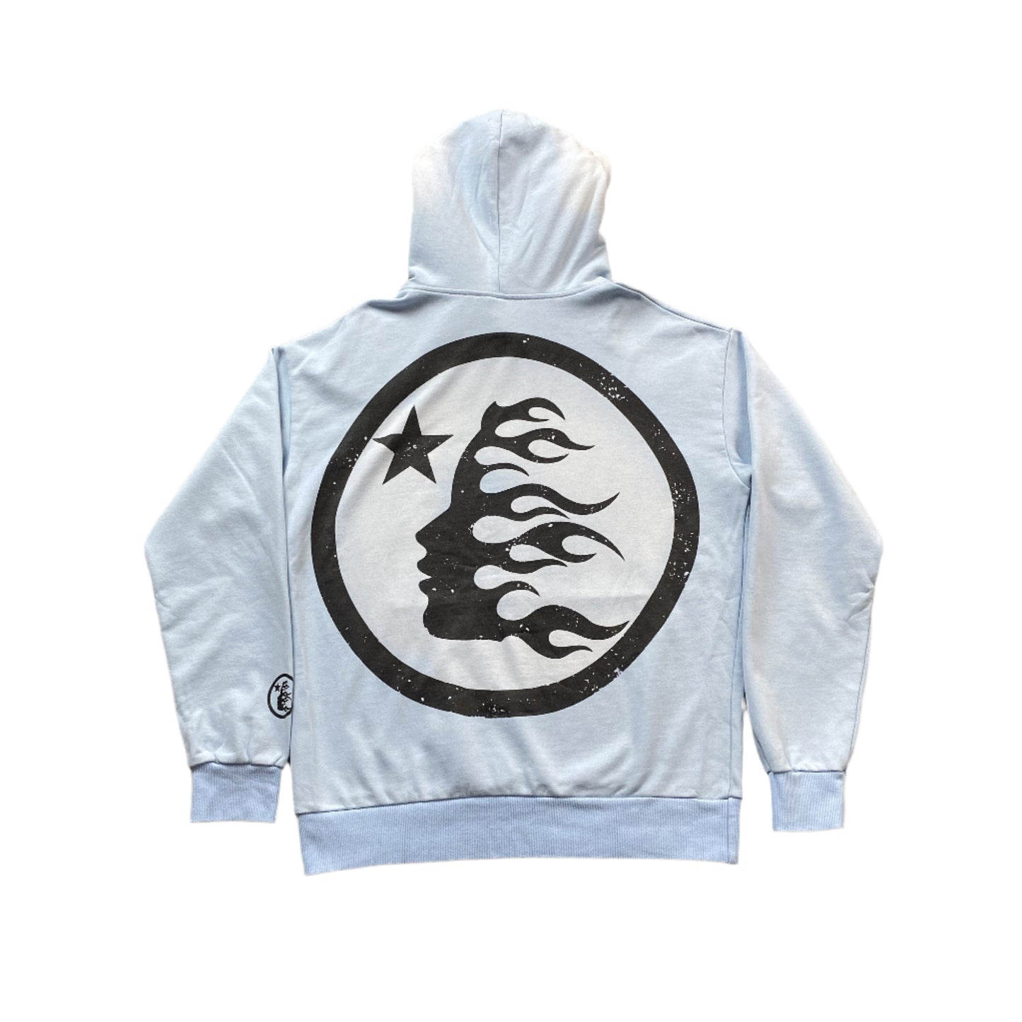 Hellstar "Records" Sky Blue Hoodie Versili