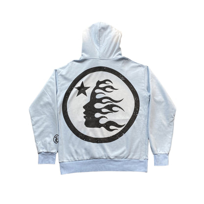 Hellstar "Records" Sky Blue Hoodie Versili