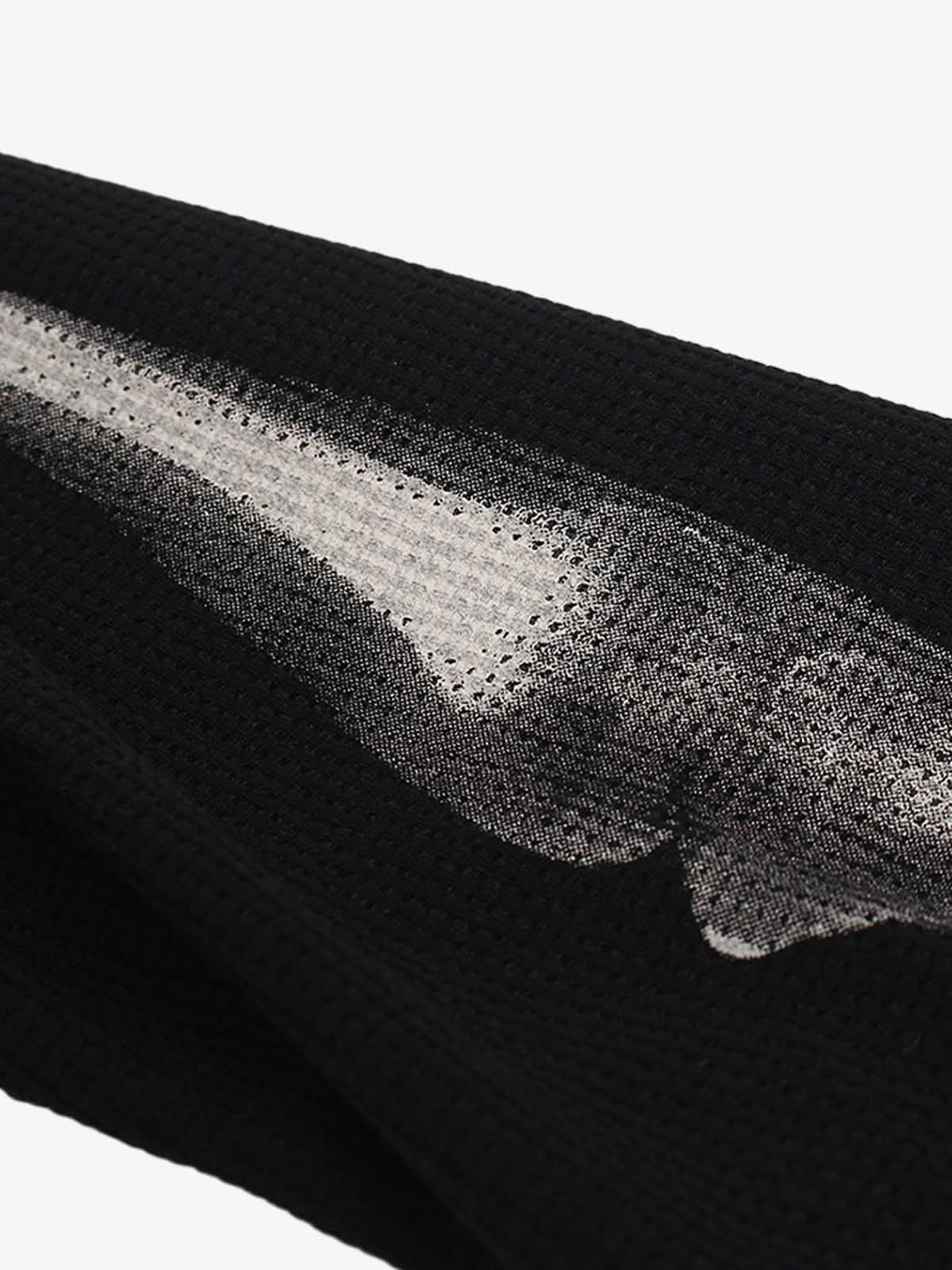 Skeleton Graphic Waffle Sweatshirt – Spooky Halloween Vibes - 2495 SP250915KSND