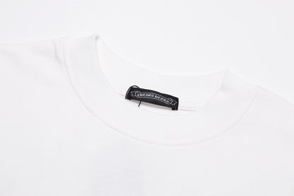 CHROME HEARTS BLACK CROSS SWEATSHIRT WHITE Status Shipping