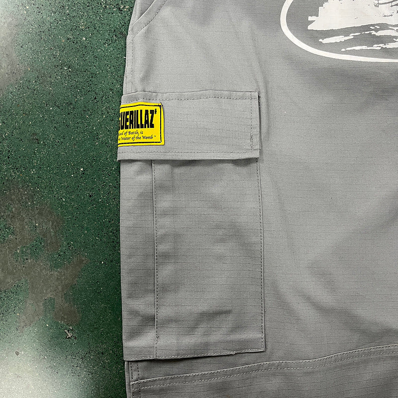 CORTEIZ CARGO PANTS STONE GREY Status Shipping