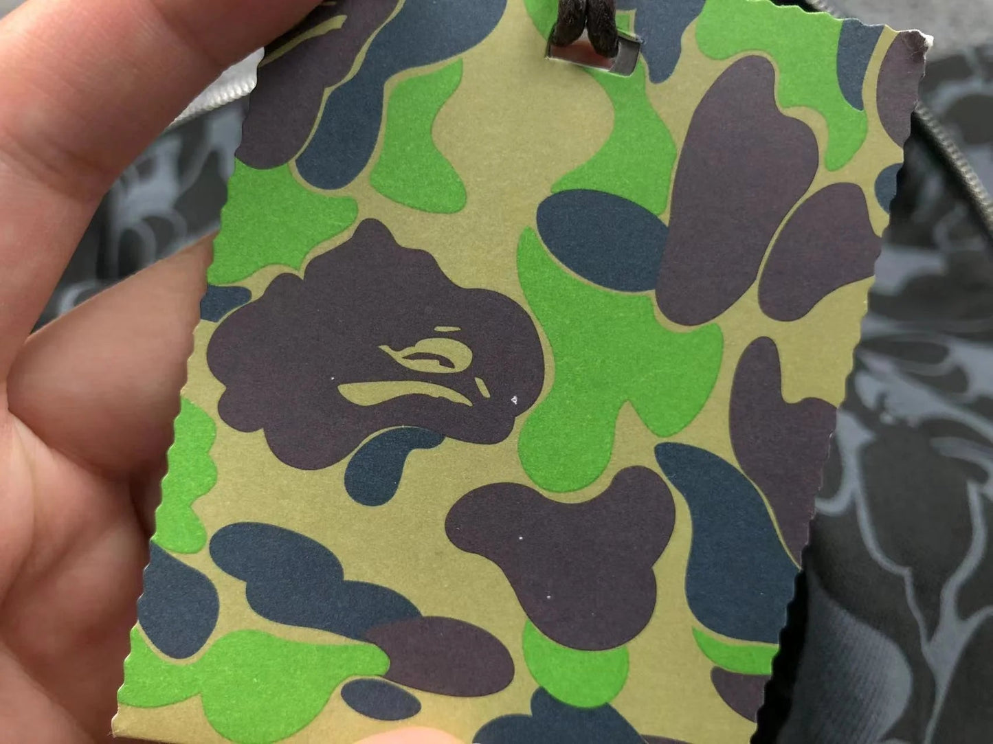 BAPE X DOVER STREET MARKET SPECIAL CAMO SHARK FULL ZIP HOODIE BLACK Status Shipping