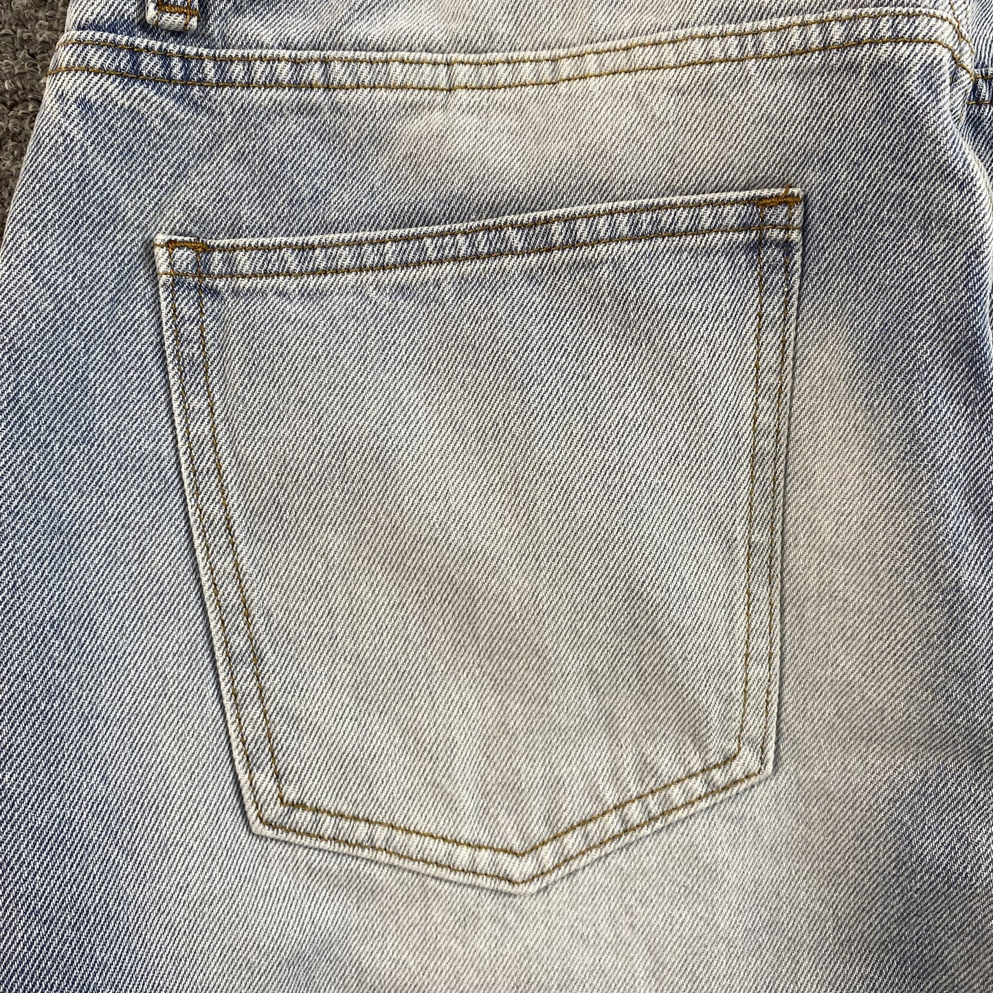 HELLSTAR BLACK FLAME JEANS WASHED BLUE Status Shipping