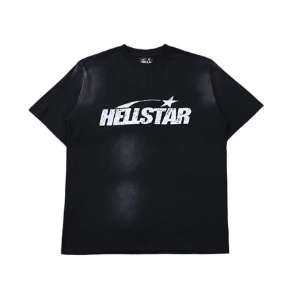 Hellstar "Records" Black T-Shirts Versili