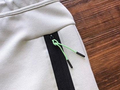 NIKE TECH FLEECE PANTS x GREY/BLACK/GREEN My Store