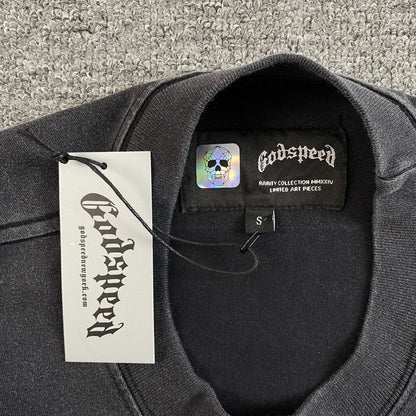 GODSPEED RACER GOLDIE T-SHIRT WASHED BLACK Status Shipping