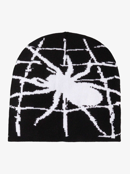 Thesupermade Cobweb Knitted Hat - 1989 SP250915KSND