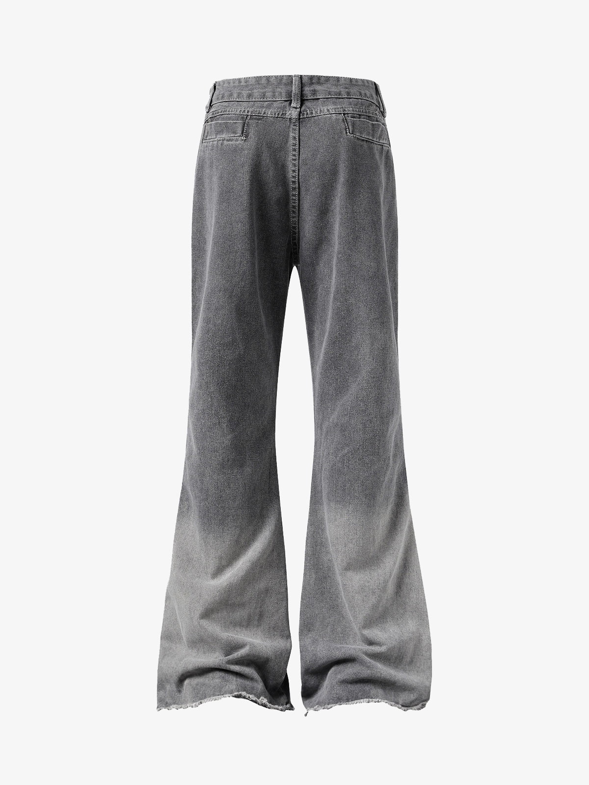 Washed Gradient Flared Jeans SP250915KSND