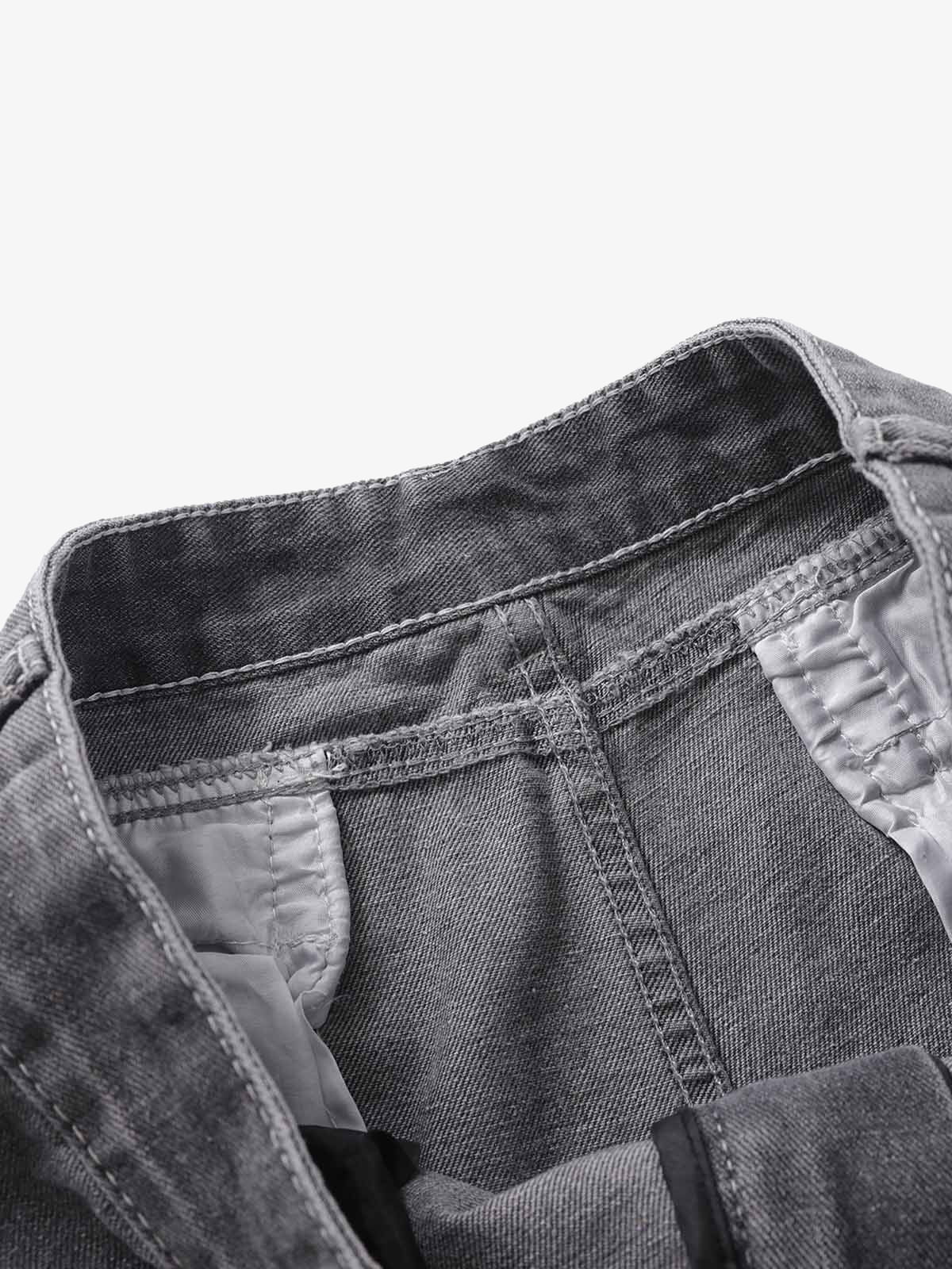 Washed Gradient Flared Jeans SP250915KSND