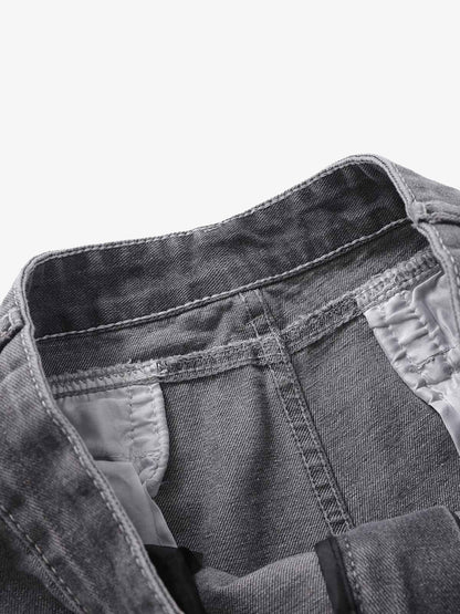 Washed Gradient Flared Jeans SP250915KSND