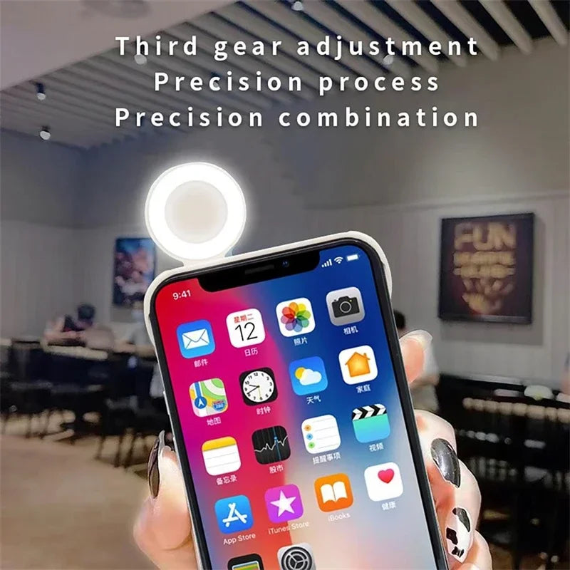 GlowSnap Selfie Ring Case Luxesphere