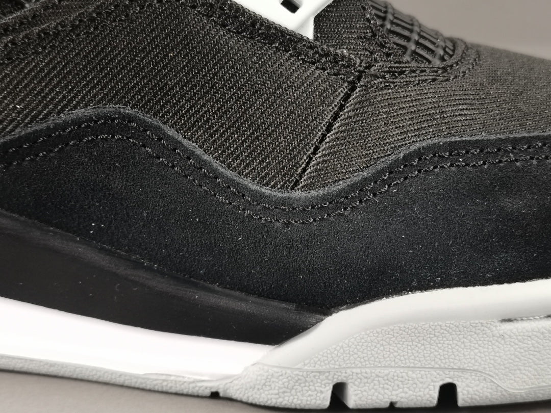 JORDAN 4 x BLACK CANVAS Versili
