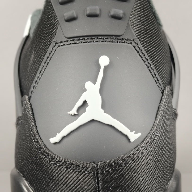 JORDAN 4 x BLACK CANVAS Versili