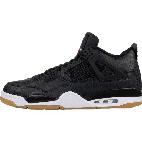 JORDAN 4 x LASER BLACK GUM Versili