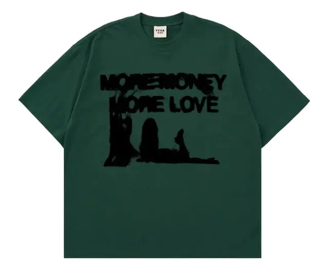 Y2K "MORE MONEY MORE LOVE" t-shirt Project 01
