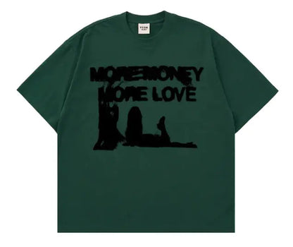 Y2K "MORE MONEY MORE LOVE" t-shirt Project 01