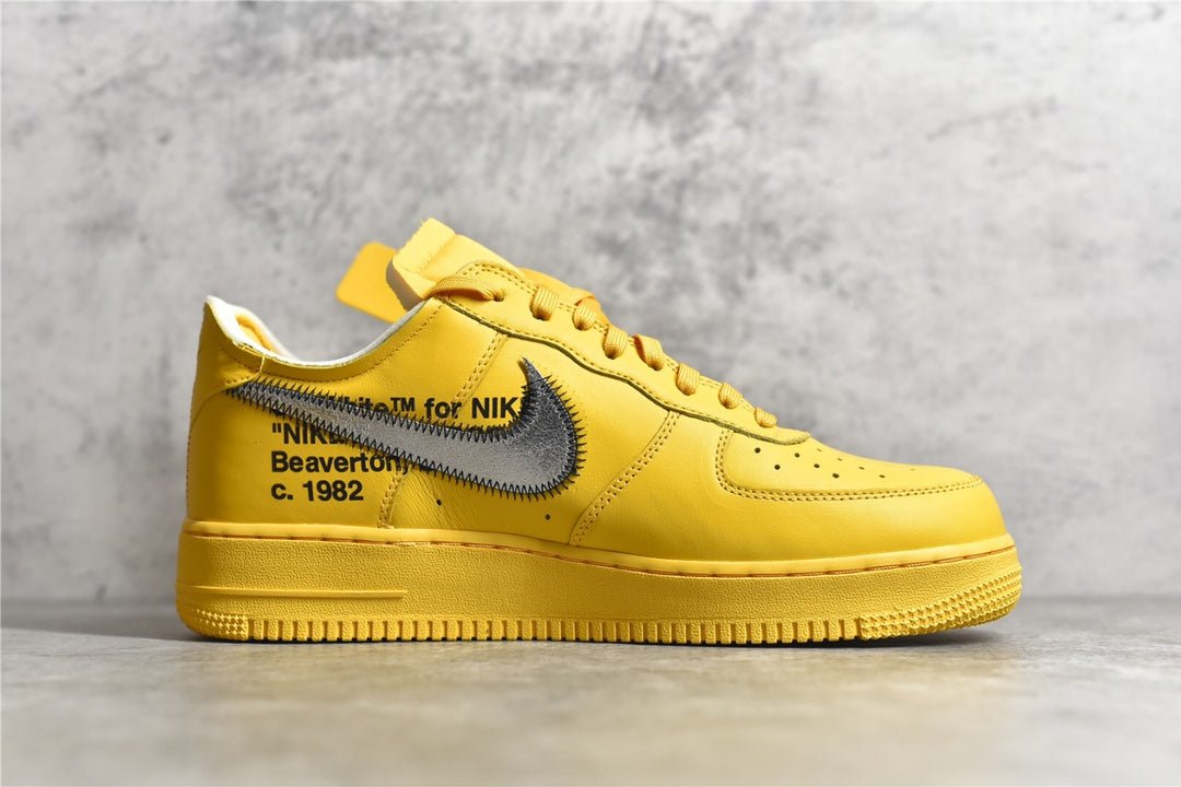 NIKE AIR FORCE 1 x OFF-WHITE ICA UNIVERSITY GOLD Versili