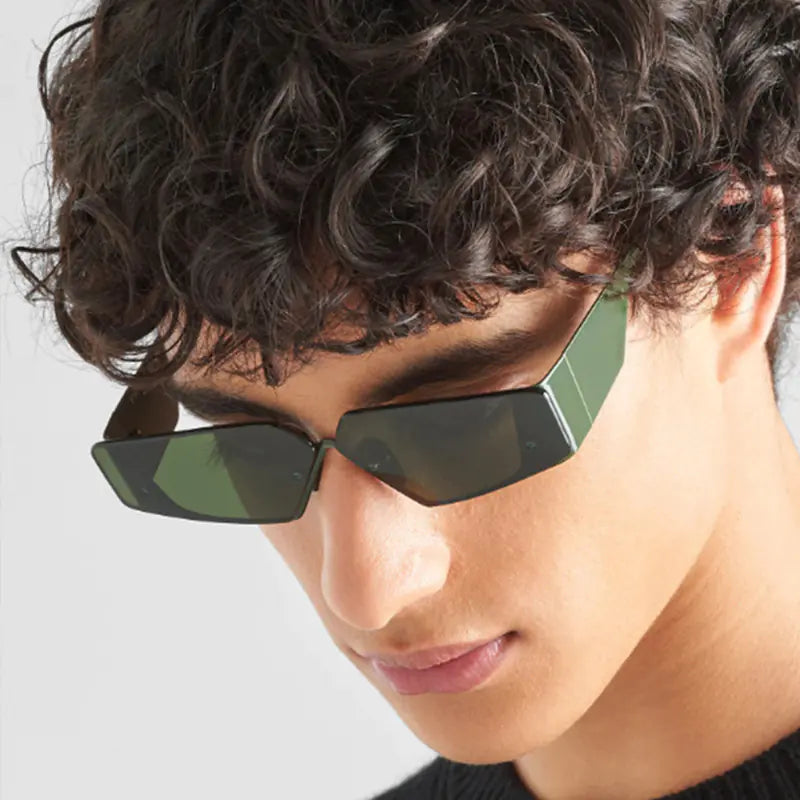 Futuristic Y2K Frameless Sunglasses for Street Style Project 01