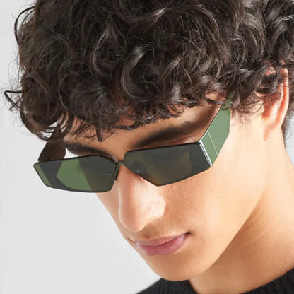 Futuristic Y2K Frameless Sunglasses for Street Style Project 01