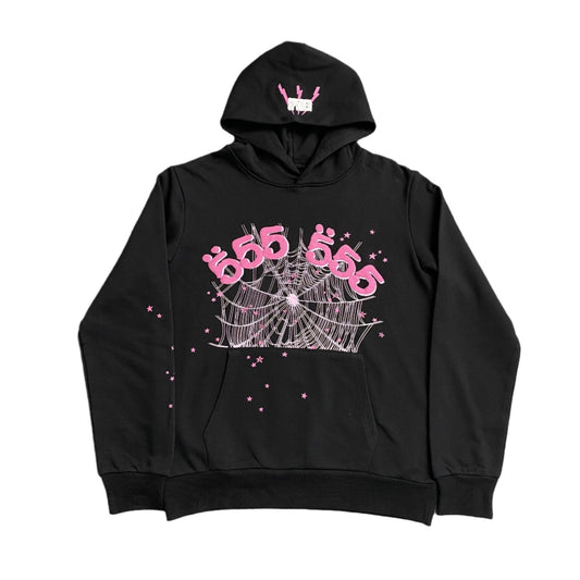 SP5DER ANGEL NUMBER HOODIE BLACK Status Shipping