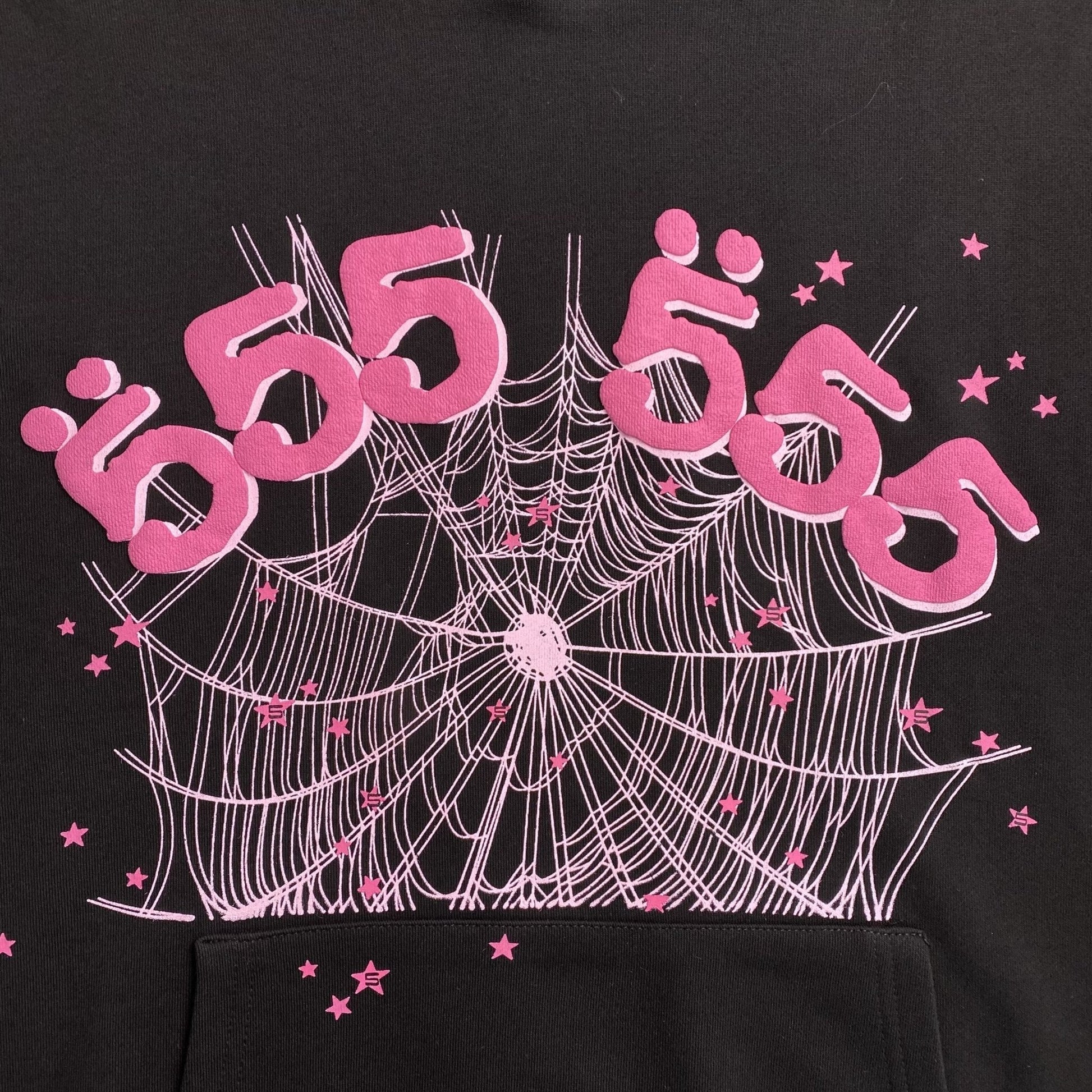 SP5DER ANGEL NUMBER HOODIE BLACK Status Shipping