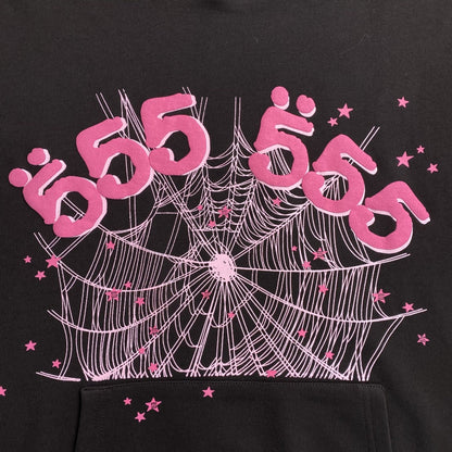 SP5DER ANGEL NUMBER HOODIE BLACK Status Shipping