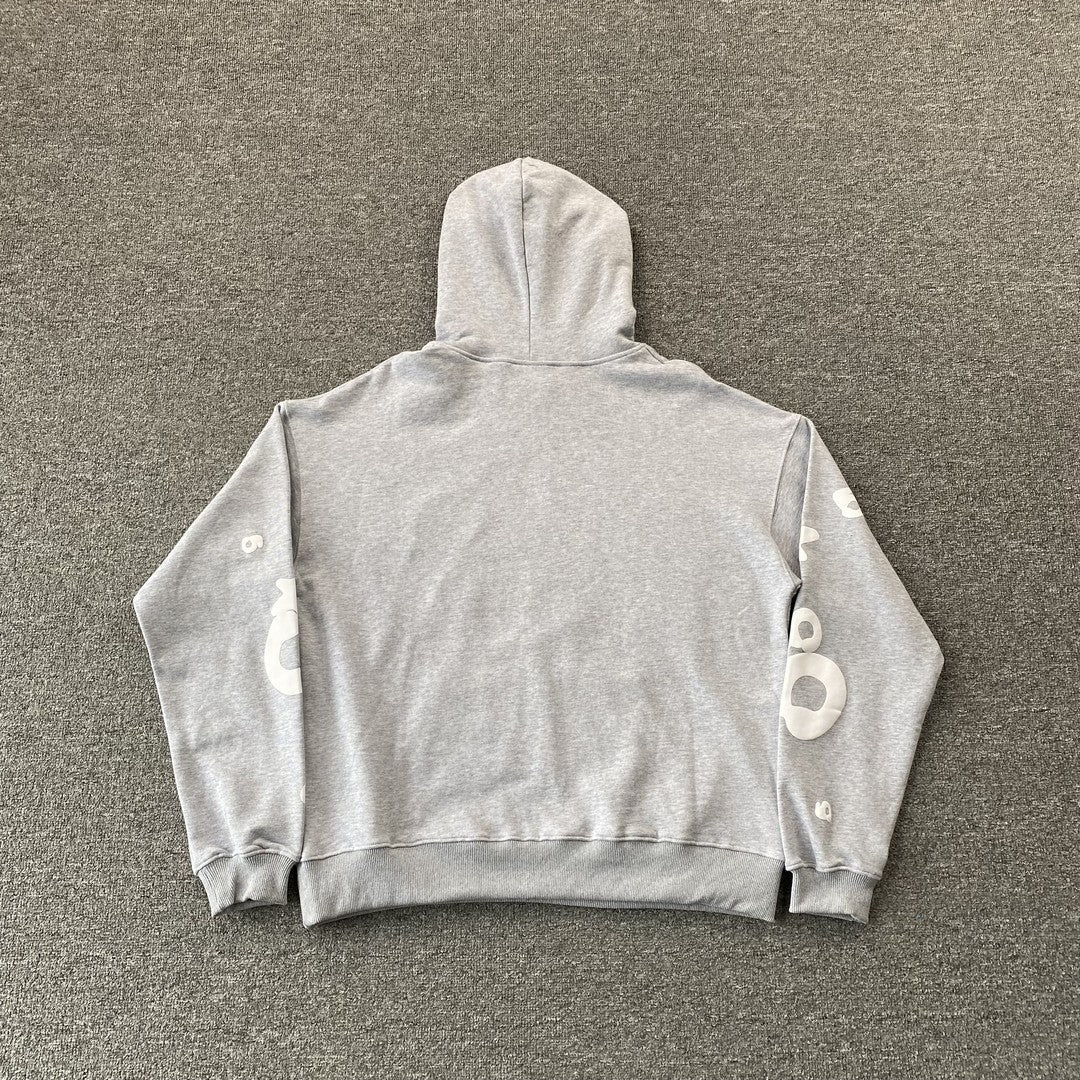SP5DER BELUGA HOODIE HEATHER GREY Status Shipping