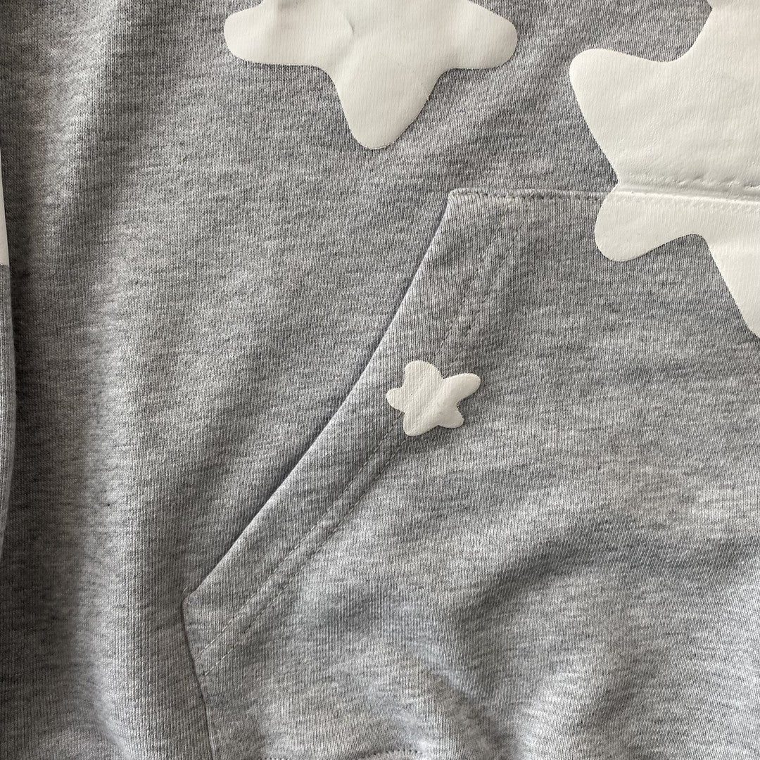 SP5DER BELUGA HOODIE HEATHER GREY Status Shipping