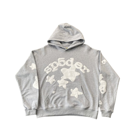 SP5DER BELUGA HOODIE HEATHER GREY Status Shipping