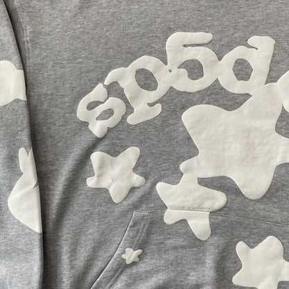 SP5DER BELUGA HOODIE HEATHER GREY Status Shipping