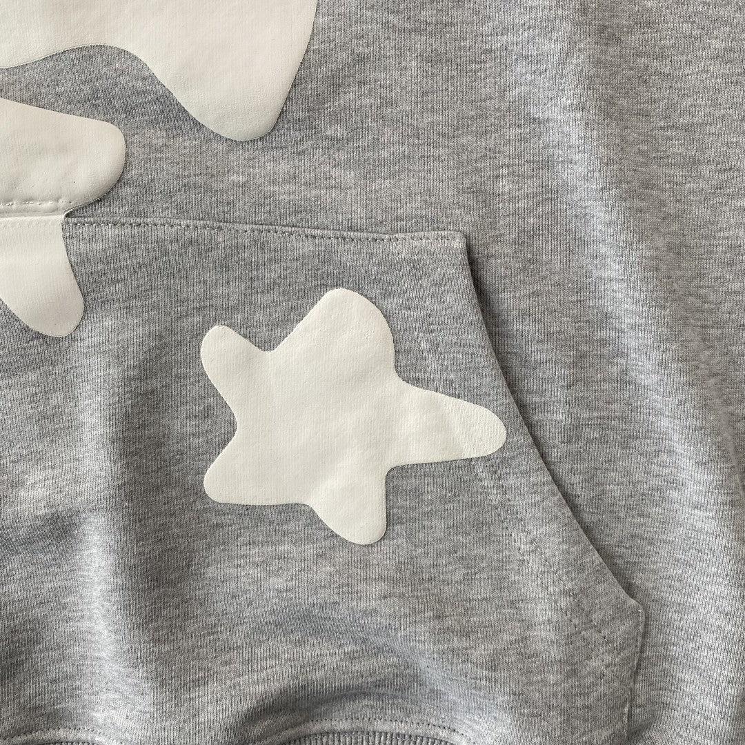 SP5DER BELUGA HOODIE HEATHER GREY Status Shipping