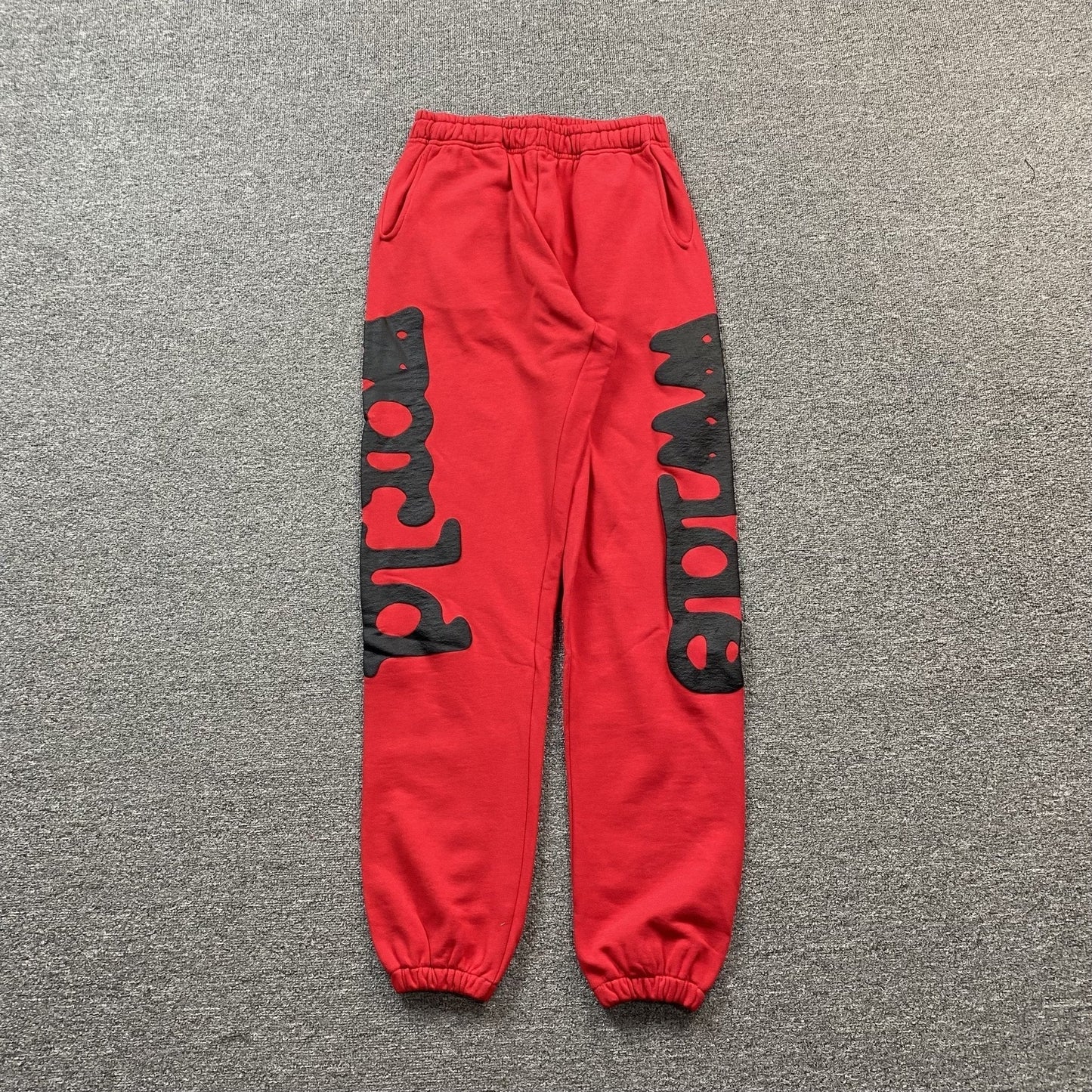 SP5DER BELUGA SWEATPANTS RED Status Shipping