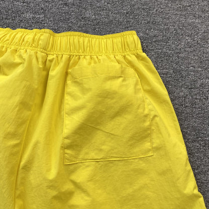 SP5DER DOUBLE LAYER SHORTS YELLOW Status Shipping