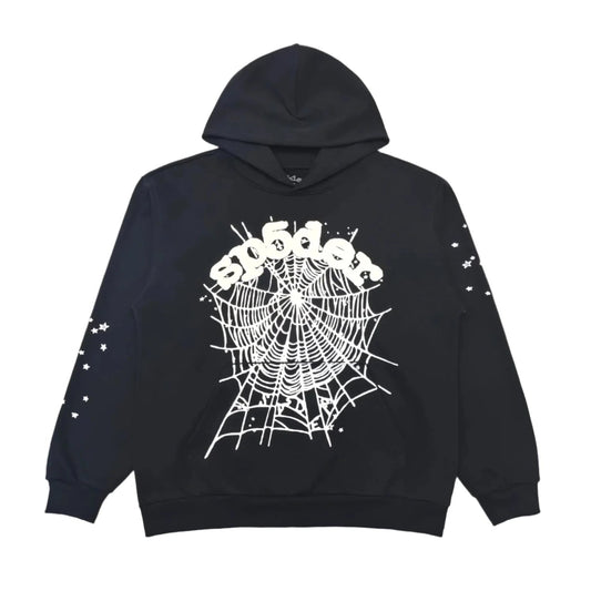 SP5DER OG WEB HOODIE BLACK Status Shipping